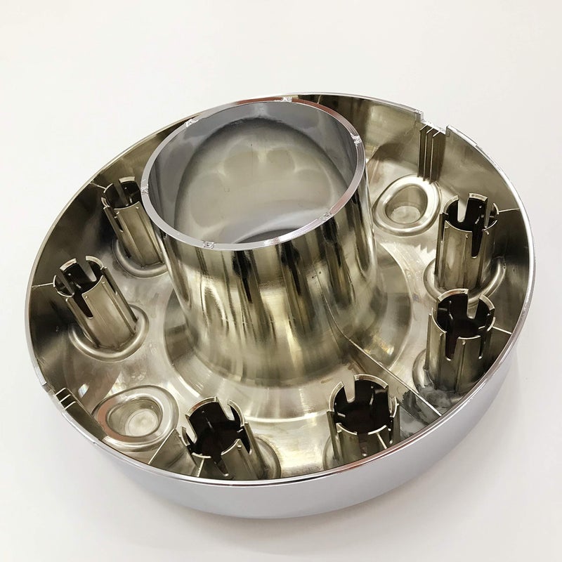 PPCovers Replacement for 05-17 F450 Super Duty DUALLY Chrome 10 Lug Front Wheel Center Hub Cap 1 Piece 5C3Z1130NA - Image 3